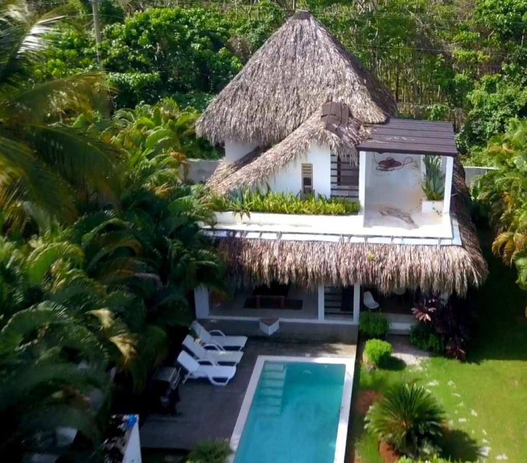 villa style Caribbean modern